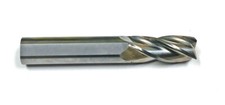 14.15mm (.557") 4-Flute Carbide Plunge Cutting End Mill Radius .020" MF421110421