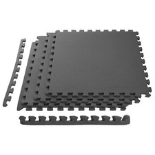 4-16Packs Puzzle Exercise Floor Mats Pads EVA Foam Interlocking Tiles 60 60CM US