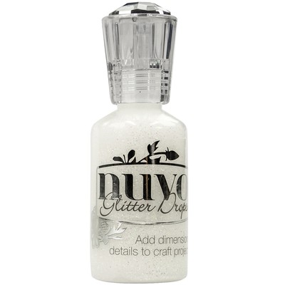 Nuvo Glitzertropfen 1,1 Oz. - White Blizzard NGD-758