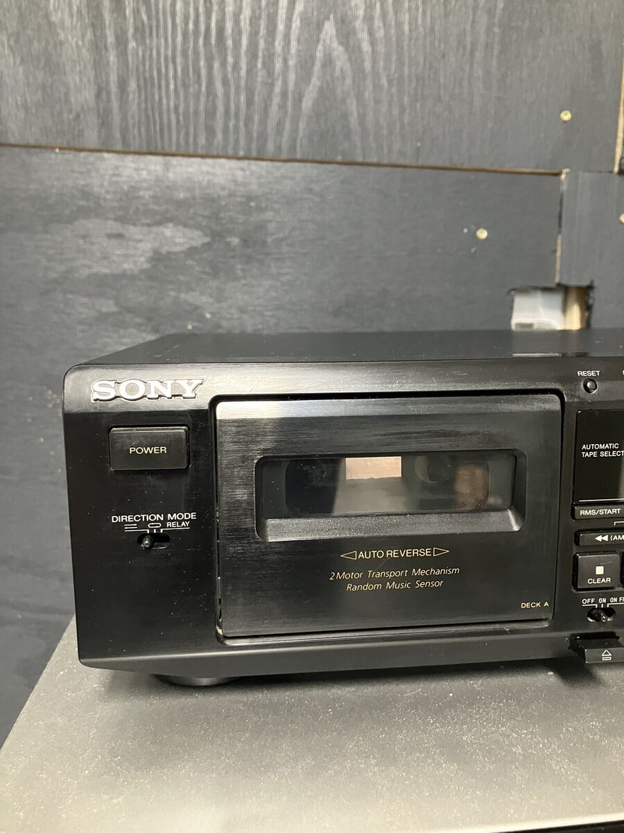 Sony TC-WR550Z Cassette Tape Deck W/ Dolby S Noise Reduction Sony TC-WR550Z Cassette Tape Deck W/ Dolby S Noise Reduction