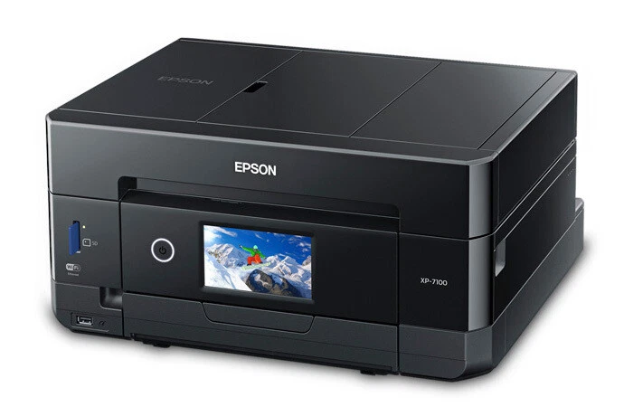 Epson Expression Premium XP-7100 Wireless Color Photo Printer - Black - Image 2 of 4