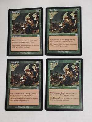 MTG Playset 4x Root Cage (Prophecy/Green/U) - BGM