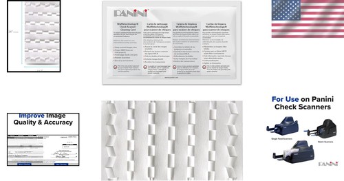 15-Count Cleaning Cards for Bank Systems - Revolutionizing Check Scanner Upkeep - Photo 2/10