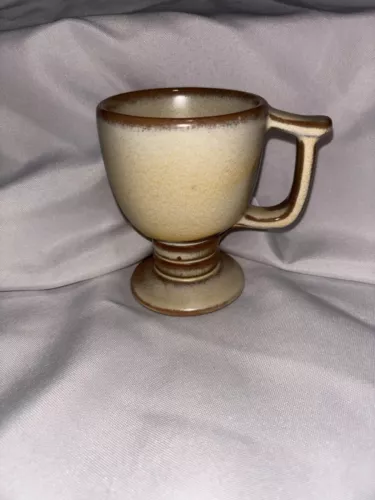 Frankoma C13 Pedestal Footed Coffee Mug Cup  8 oz