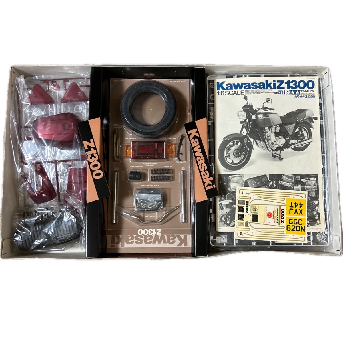 Tamiya Kawasaki Z1300 1/6 Scale Plastic Model Kit From Japan Tamiya Kawasaki Z1300 1/6 Scale Plastic Model Kit From Japan