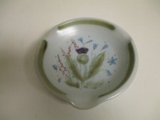Buchan Stoneware Thistleware Spoon Rest/ Ash Tray 