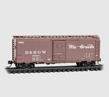 Micro-Trains MTL N-Scale 40' BoxCar Denver & Rio Grande Western #50164