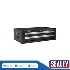 Sealey Superline PRO� Mid-Box Tool Chest 2 Drawer Black AP26029TB