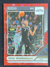 Victor Wembanyama 2024-25 Panini Donruss International Red Base #6