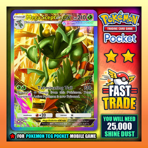 pokemon card sceptile Sceptile EX 84/98 Full Art Holo Ultra Rare XY Ancient Origin Pokemon C