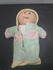 Cabbage Patch Kids  1987 Bean Body Bald Head With Haze Eyes With Outfit