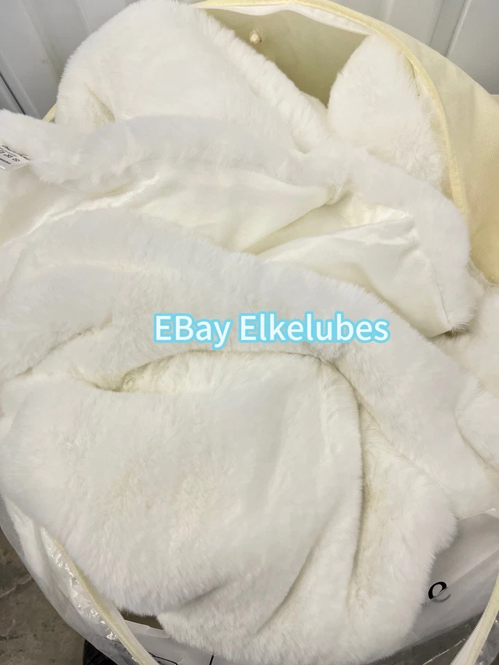 Mount Chalet Wohndecke Weiß Decke Neuwertig Qvc - Bild 2 von 4