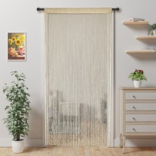 String Curtains for Doorways Door Curtain, Boho Hanging Fringe Tassel Door Cu...