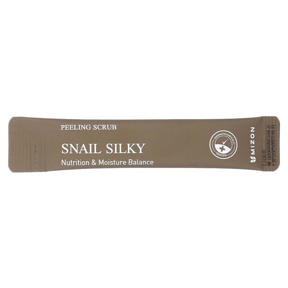 Snail Silky, Peeling Scrub, Fragrance Free, 40 Packets, 7.0 oz (5 g) each - Image 3 of 3