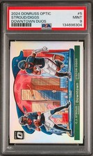 2024 Donruss Optic Stroud/Diggs Downtown Duos PSA 9