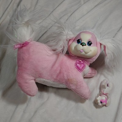Fancy Pals Pink/White Cat Plush Washable Small 2004 MPN 8411