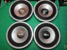 4x altoparlanti auto KARMA Woofer 4 ohm 20cm 8 pollici car audio 4 mediobassi