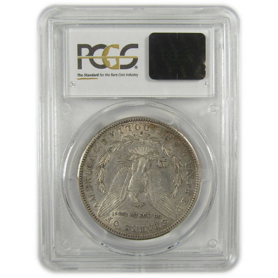 1901 S Morgan Dollar AU 50 PCGS Silver $1 Coin SKU:CPC0605 - Image 2 of 4