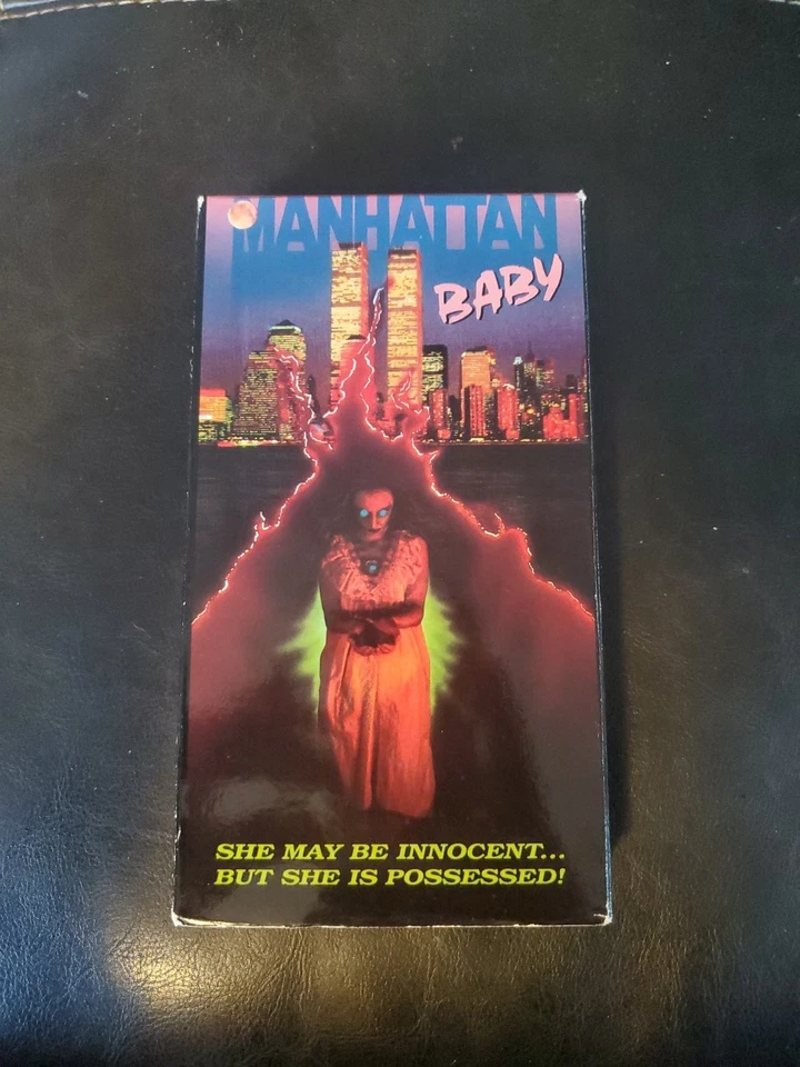 Manhattan Baby Rare Lightning Video Horror VHS 