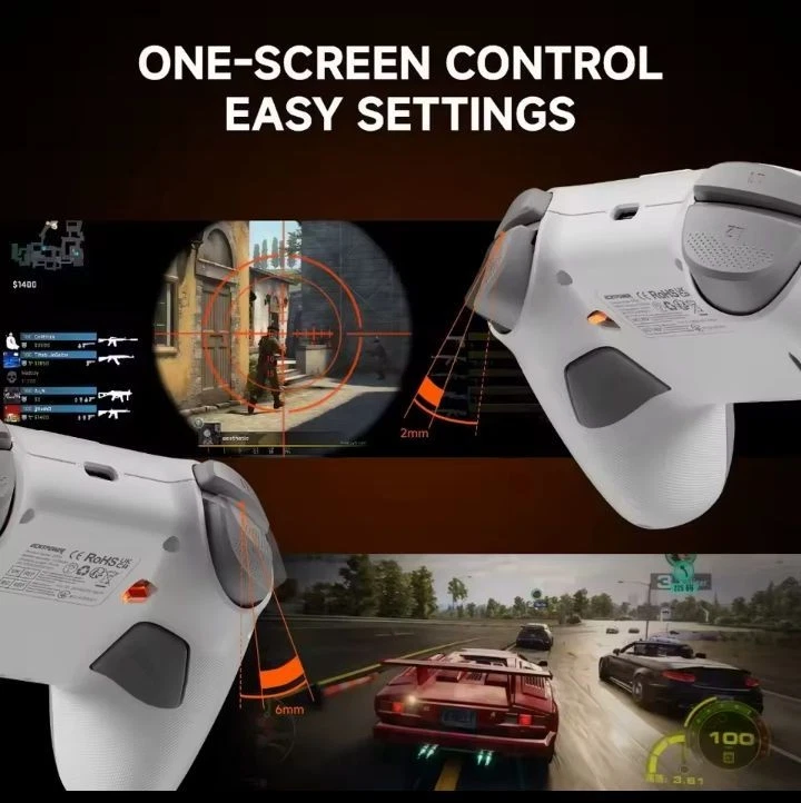 STK-7052 Wireless Bluetooth Controller for PC/Nintendo Switch/iOS/Android RGB - Image 3 of 4