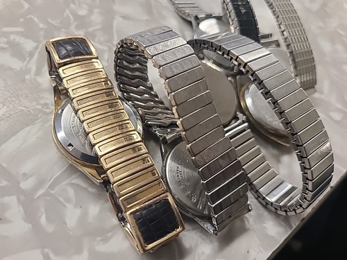 Lote de relojes vintage para hombre. Cuerda manual. Caravelle Waltham. Most Run - Imagen 5 de 7