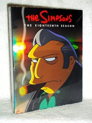 The Simpsons Season 18 Eighteenth (DVD, 2017, 4-Disc)  Brand new US region 1 DVD