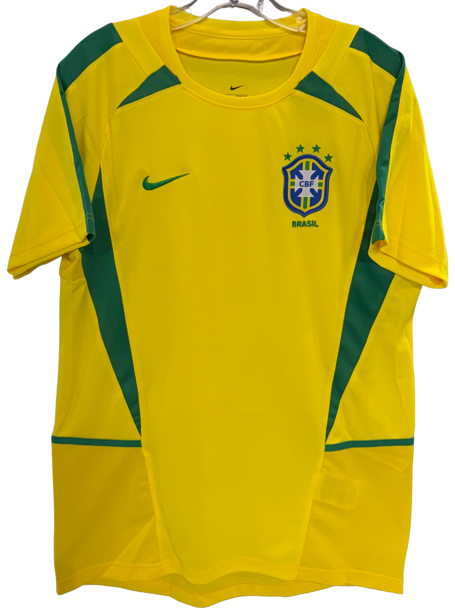 Roberto Carlos Signed Nike #6 Sz L Soccer Jersey Brazil National