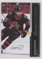 2021-22 Upper Deck Extended Series Young Guns Egor Sokolov #717 z6b
