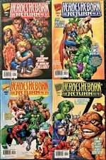 Heroes Reborn: The Return #1-4 NM 1997 Peter David Salvador Larocca Marvel Comic