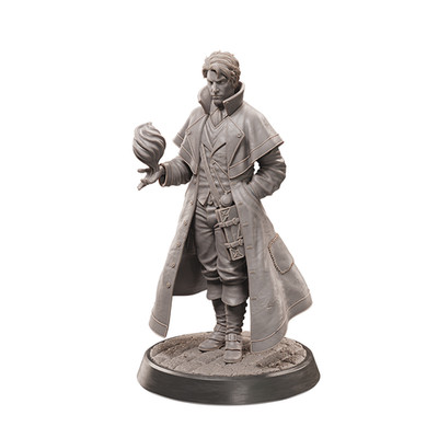 Illusionist Apprentice 32mm Resin Miniature | Male Wizard Mage for D&D RPGs