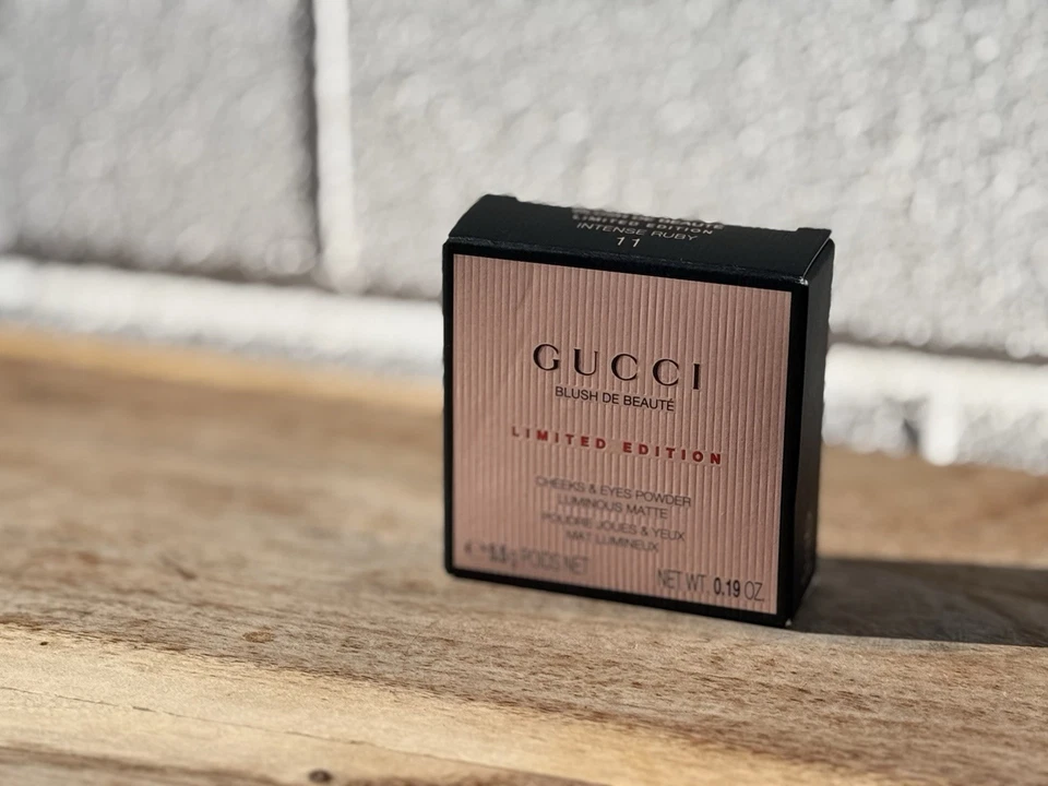 Gucci Beauty Limited Edition 2024 Cheek & Eye Powder - Intense Ruby 11 - Image 4 of 4