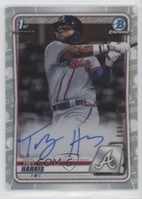 2020 Bowman Chrome Prospect Refractor 371/499 Trey Harris #CPA-TH Auto 0yn1