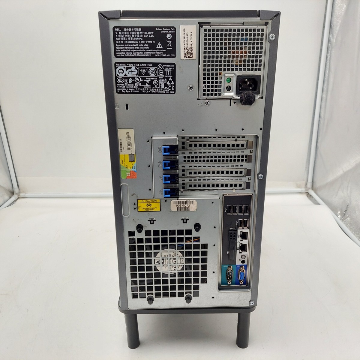 DELL POWEREDGE T330 Xeon E3-1220 v5 @3.00GHz 16GB (2x 8GB) 4x