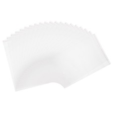 100 Pack Acid-Free Crystal Clear Sleeves 13.8x8.7 Inch Resealable Photo Sleeves