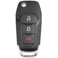 Flip Key Fob Smart Keyless Entry Remote with Ford F150 F250 F350 F450 F550 Ex...