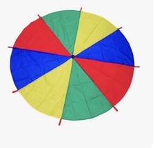 Kids Play Parachute 1.8m Large Children Rainbow Outdoor Game Exercise Sport Toy
