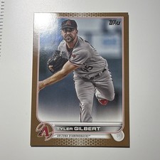 2022 Topps Series 1 Tyler Gilbert Rookie Card Gold Parallel #130 /2022. rookie card picture