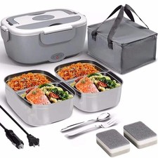 Electric Lunch Box Food Heater for Work Food Warmer for Car Truck Outdoor Contai