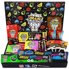 TREAT Sour Candy Variety Pack, Vegan Candy, Sour Chew Bar, Halal Candy, Sour Can