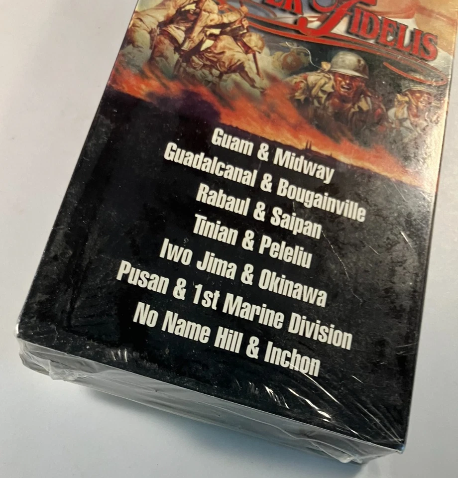 Semper Fidelis Story of the US Marines VHS 2000 B&W 5.5 Hours Sealed Mint New! - Image 3 of 4