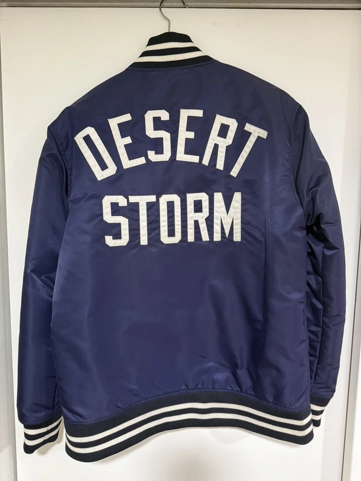 WTAPS x Majestic Bench Jacket L Size Military Style Padded Nylon-Twill Supreme - Image 2 of 4