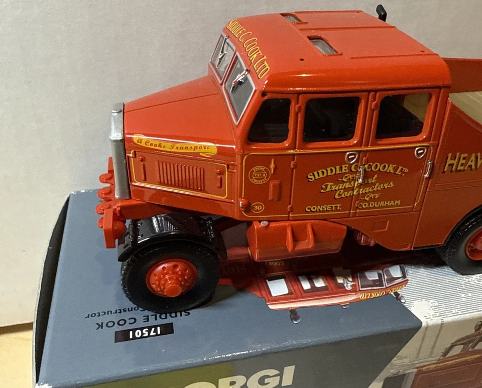 Corgi Classics #17501 Scammell Constructor SIDDLE C. COOK - Image 3 of 4