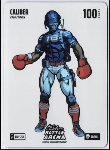 2026 Bo Jackson Battle Arena Caliber CALEB WILLIAMS Blizzard Battlefoil BLBF-75!