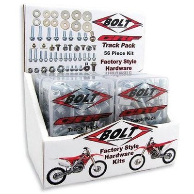 Bolt Mc Hardware 2007-6SB Sportbike Track Pack with POP Display