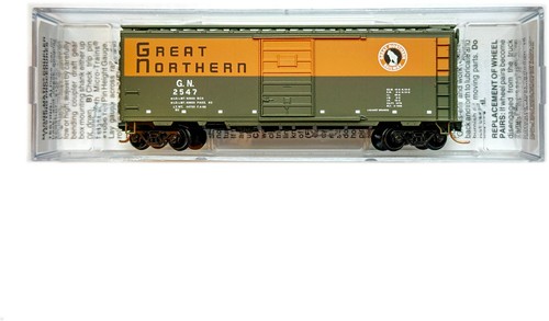 Spur N US Micro Trains MTL Boxcar der Great Northern #2547 in OVP | Zustand: Gebraucht