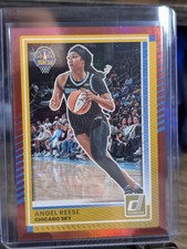 2025 Panini Donruss WNBA Angel Reese #25 /299 Red - Chicago Sky
