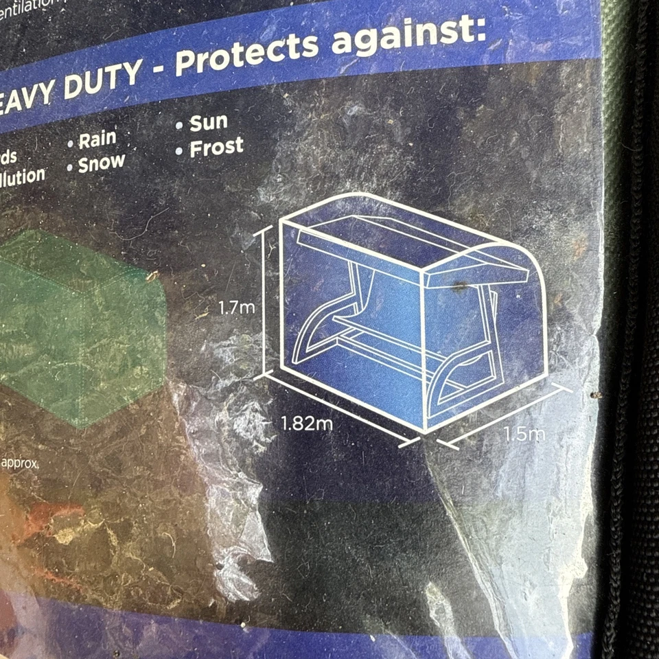 Funda Asiento Columpio Gardman 1700x1820x1500cm Impermeable UV Estabilizado Bolsa Nueva  Foto 3 de 4