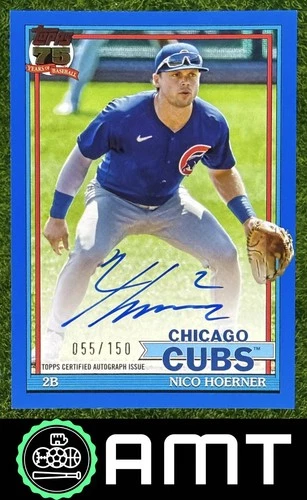 2026 Topps Series 1 Nico Hoerner Red Foil (RAW)