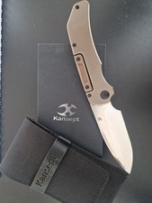 Kansept Hazard CPM S35VN Stahl Titan Griffschalen selten