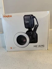 Godox MF-R76 Macro Ring Flash for Sony, for Canon, for Nikon, for Fuji Camera